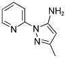 5-METHYL-2-PYRIDIN-2-YL-2H-PYRAZOL-3-YLAMINE 结构式