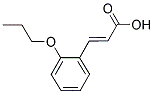 3-(2-PROPOXY-PHENYL)-ACRYLIC ACID 结构式