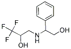 1,1,1-TRIFLUORO-3-[(2-HYDROXY-1-PHENYLETHYL)AMINO]-2-PROPANOL 结构式