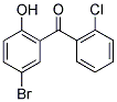 5-BROMO-2'-CHLORO-2-HYDROXYBENZOPHENONE 结构式
