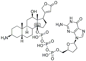 3-AMINO-3-DEOXYDIGOXIGENIN-9-DDGTP 结构式