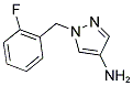 1-(2-FLUORO-BENZYL)-1H-PYRAZOL-4-YLAMINE 结构式