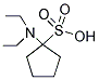 1-DIETHYLAMINO-CYCLOPENTANESULFONIC ACID 结构式