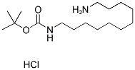 Boc-diaminoundecane HCl 结构式