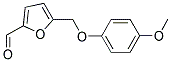 5-(4-METHOXY-PHENOXYMETHYL)-FURAN-2-CARBALDEHYDE 结构式