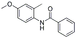 N-(4-METHOXY-2-METHYLPHENYL)BENZENECARBOXAMIDE 结构式