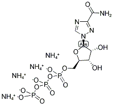 RIBAVIRIN 5'-TRIPHOSPHATE, TETRAAMMONIUM SALT 结构式