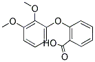 2-(2,3-DIMETHOXYPHENOXY)BENZOIC ACID 结构式