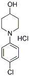 (4-CHLOROPHENYL)-4-HYDROXY PIPERIDINE HCL 结构式