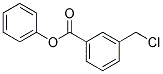 PHENYL 3-(CHLOROMETHYL)BENZOATE 结构式