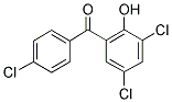 2-HYDROXY-3,5,4'-TRICHLOROBENZOPHENONE 结构式