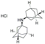 N-1-金刚烷基金刚烷-1-胺盐酸盐 结构式