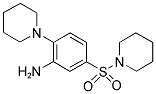 5-(PIPERIDINE-1-SULFONYL)-2-PIPERIDIN-1-YL-PHENYLAMINE 结构式