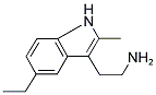 2-(5-Ethyl-2-methyl-1H-indol-3-yl)-ethylamine 结构式