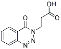 3-(4-OXO-1,2,3-BENZOTRIAZIN-3(4H)-YL)PROPANOIC ACID 结构式