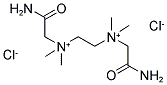 N,N'-BIS(2-AMINO-2-OXOETHYL)-N,N,N',N'-TETRAMETHYLETHANE-1,2-DIAMINIUM DICHLORIDE 结构式