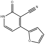 4-(呋喃-2-基)-2-羟基烟腈 结构式