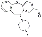 11-(4-METHYL-1-PIPERAZINYL)-10,11-DIHYDRODIBENZO[B,F]THIEPINE-2-CARBALDEHYDE 结构式