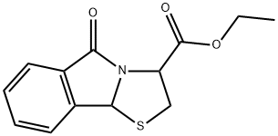ETHYL 5-OXO-2,3,5,9B-TETRAHYDRO[1,3]THIAZOLO[2,3-A]ISOINDOLE-3-CARBOXYLATE 结构式