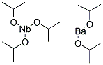 BARIUM NIOBIUM ISOPROPOXIDE 结构式