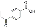 4-PROPIONYLBENZOIC ACID 结构式