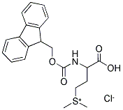 FMOC-DL-METHIONINE METHYLSULFONIUM CHLORIDE 结构式