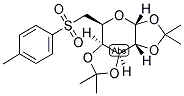 1,2:3,4-DI-O-ISOPROPYLIDENE-6-DEOXY-6-TOSYL-A-D-GALACTOPYRANOSE 结构式