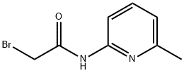 2-BROMO-N-(6-METHYL-PYRIDIN-2-YL)-ACETAMIDE 结构式