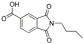 2-BUTYL-1,3-DIOXO-2,3-DIHYDRO-1H-ISOINDOLE-5-CARBOXYLIC ACID 结构式