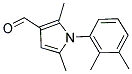 1-(2,3-DIMETHYLPHENYL)-2,5-DIMETHYL-1H-PYRROLE-3-CARBALDEHYDE 结构式