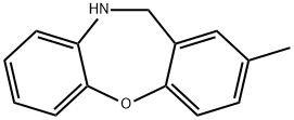 2-METHYL-10,11-DIHYDRO-DIBENZO[B,F][1,4]OXAZEPINE 结构式