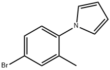 1-(4-BROMO-2-METHYLPHENYL)-1H-PYRROLE 结构式