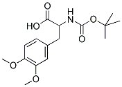 BOC-3,4-DIMETHOXY-DL-PHENYLALANINE 结构式