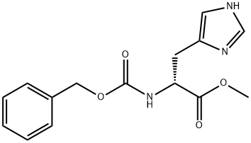 ((苄氧基)羰基)-D-组氨酸甲酯 结构式