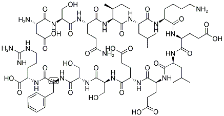 INSULIN RECEPTOR (689-702) 结构式