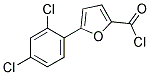 5-(2,4-二氯苯基)呋喃-2-甲酰氯 结构式