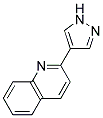 2-(1H-PYRAZOL-4-YL)QUINOLINE 结构式