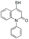 1-Phenyl-4-sulfanyl-2(1H)-quinolinone 结构式