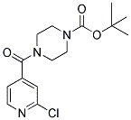tert-Butyl 4-(2-chloroisonicotinoyl)tetrahydro-1(2H)-pyrazinecarboxylate 结构式