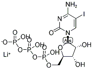 5-IODOCYTIDINE-5'-TRIPHOSPHATE LITHIUM SALT 结构式