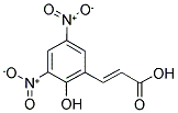 3,5-DINITRO-2-HYDROXYCINNAMIC ACID 结构式