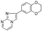 2-(2,3-DIHYDRO-1,4-BENZODIOXIN-6-YL)IMIDAZO[1,2-A]PYRIMIDINE 结构式