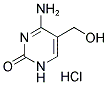 4-AMINO-5-HYDROXYMETHYL-1H-PYRIMIDIN-2-ONE HCL 结构式