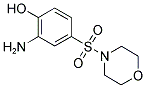 2-AMINO-4-(MORPHOLINE-4-SULFONYL)-PHENOL 结构式