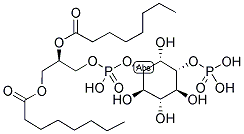 L-ALPHA-D-MYO-PHOSPHATIDYLINOSITOL 3-MONOPHOSPHATE 结构式