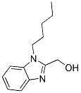 (1-PENTYL-1H-BENZIMIDAZOL-2-YL)METHANOL 结构式