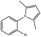 1-(2-BROMO-PHENYL)-2,5-DIMETHYL-1H-PYRROLE 结构式