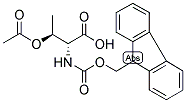 FMOC-D-THR(AC)-OH 结构式