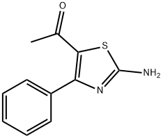 1-(2-AMINO-4-PHENYL-THIAZOL-5-YL)-ETHANONE 结构式