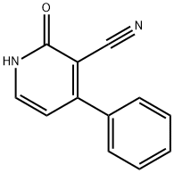2-羟基-4-苯基烟腈 结构式